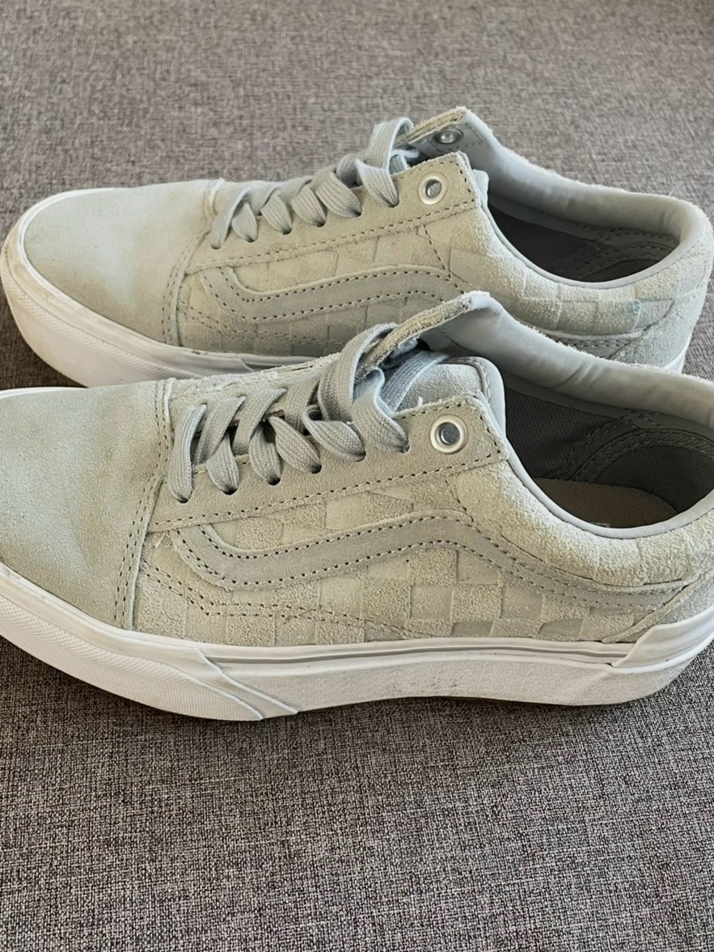 Vans Checkerboard Platform Sneakers